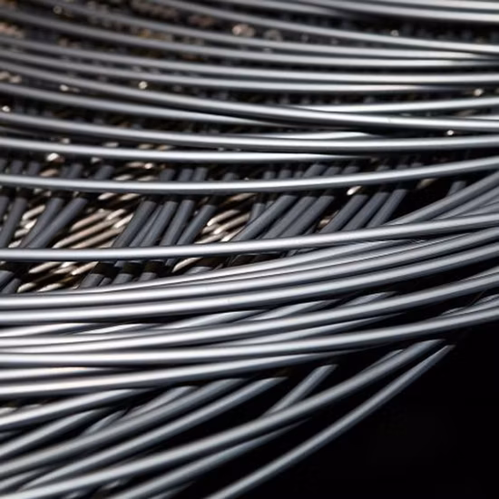 SAE1008 DIP SAE1006 Q215 Q235 6.5mm 7.0mm Ms Galvanized Low Carbon Iron/Stainless Steel Rod Wire