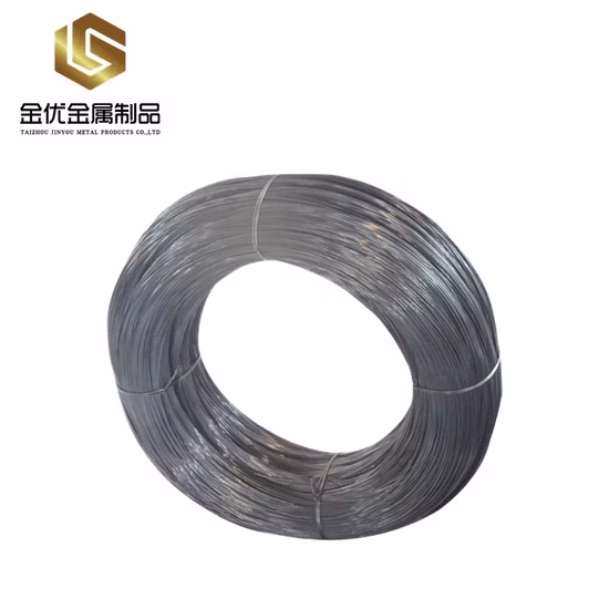 Low Medium High Carbon Spring Black Coil Drawn Steel Wire